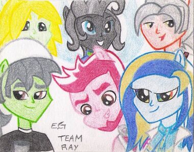 Equestria girls ray team