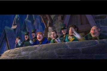 Cheering-dignitaries