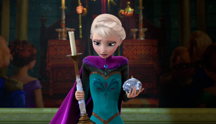 Image result for elsa frozen coronation