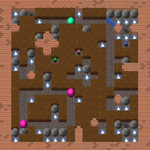 Crazy Crystals 3P4 Crystal Race