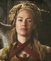 Cersei at Winterfell feast