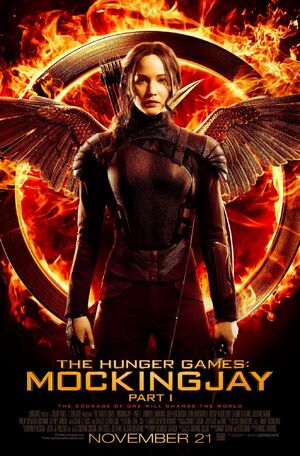 Katniss mockingjay poster -D