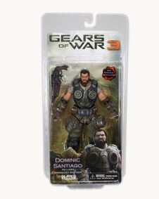 Gears of war 3 Dominic Santiago action figure