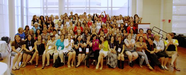 File:WikiWomen's Lunch, Wikimania 2012.jpg
