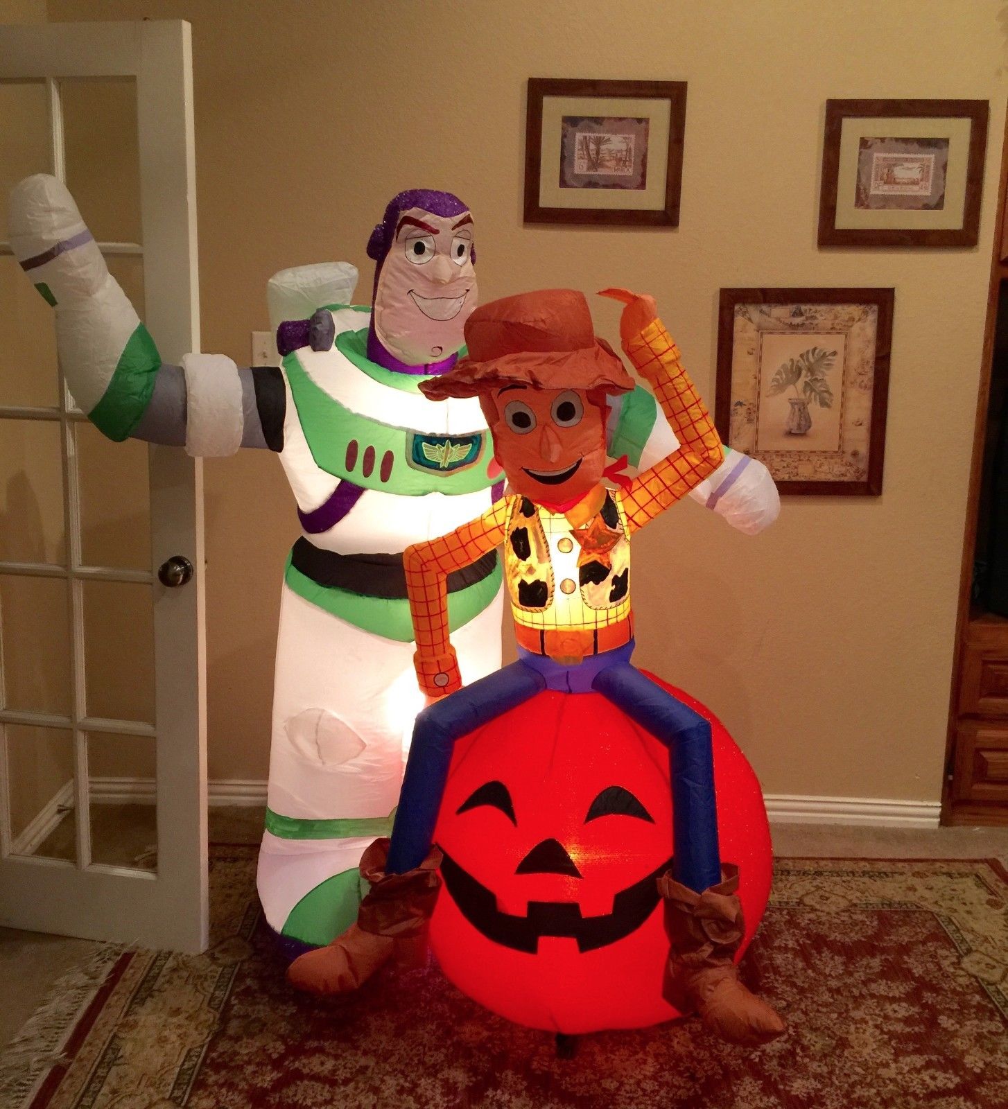 Image Gemmy Prototype Halloween Toy Story Woody Buzz Lighyear