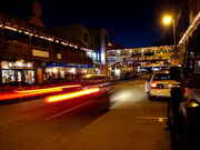 Cannery Row at night