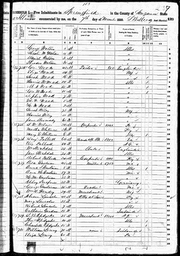 1850 census Lincoln