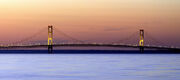 Mackinac Bridge Sunset