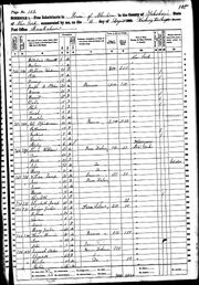 1860 census Vandeusen-Lorenzo