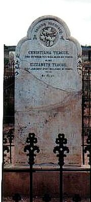 Christiana & elizabeth teagues grave