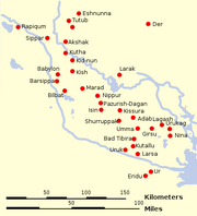 436px-Cities of Sumer (en).svg