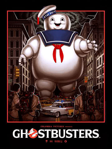 File:Gallery 1988 Art01 Ghostbusters Commemorative Show Poster by Mike Mitchell.jpg