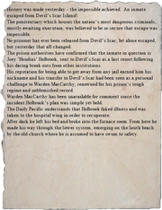 Prisoner escapes article