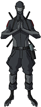snake eyes from gi joe cartoon