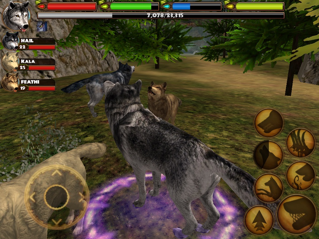 dog and wolf games