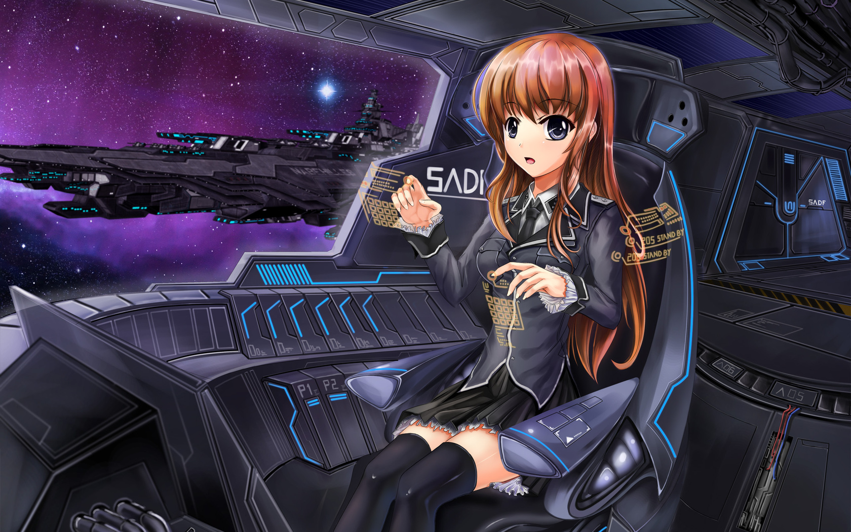 Image Art girl ship space form anime 800x600 hdwallpaper377917.jpg