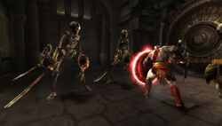 Kratos vs Restos Malditos (Ghost of Sparta).jpg