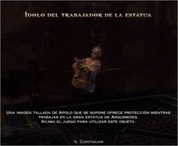 Ídolo del Trabajor de la Estatua