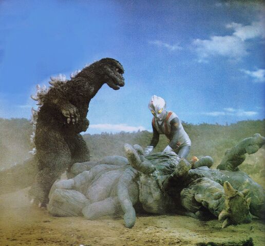 Datei:ZF - Godzilla and Zone Fighter vs. Jellar and Kastam-Jellar.jpg