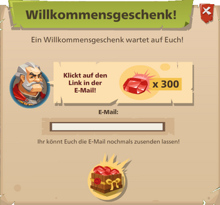 Willkommensgeschenk