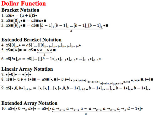 Dollar function 1