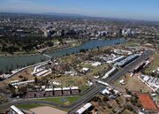 Albert Park aerial
