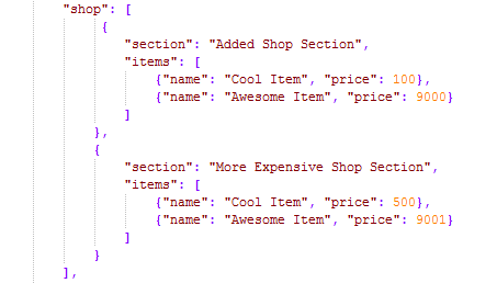 Shops