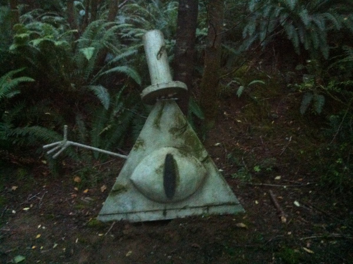 Image - Cipher Hunt Bill statue found.jpg | Gravity Falls Wiki | FANDOM