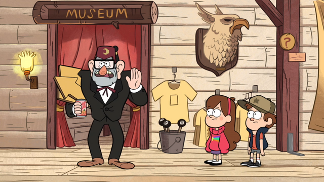 File:S1e1 Griffin on wall.png