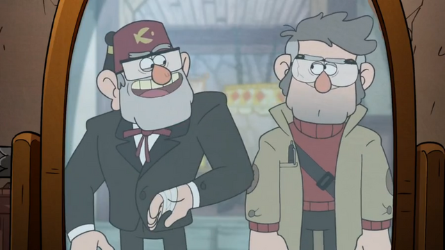 Datei:S2E12 Stan und Ford im Spiegel.png