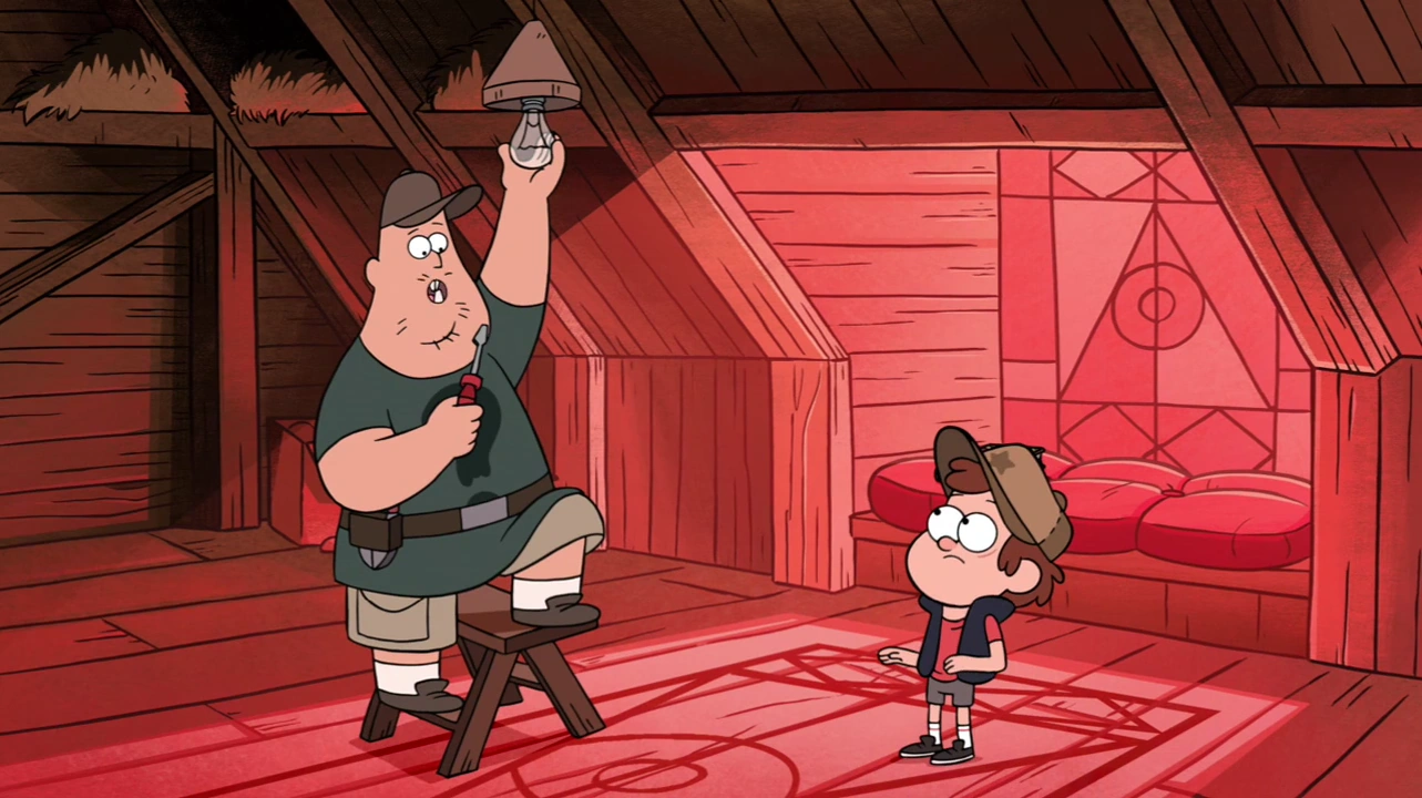 Image - S1e1 attic floor1.png | Gravity Falls Wiki | FANDOM powered by ...