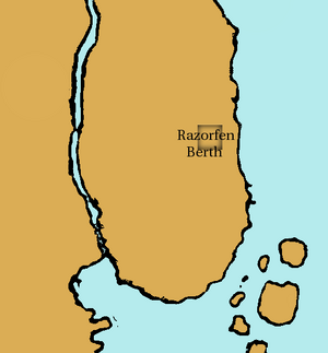 Razorfen Berth Map