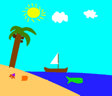 Beach Island by LLR