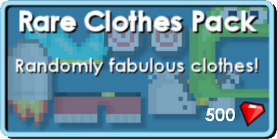 Rare Clothes Pack