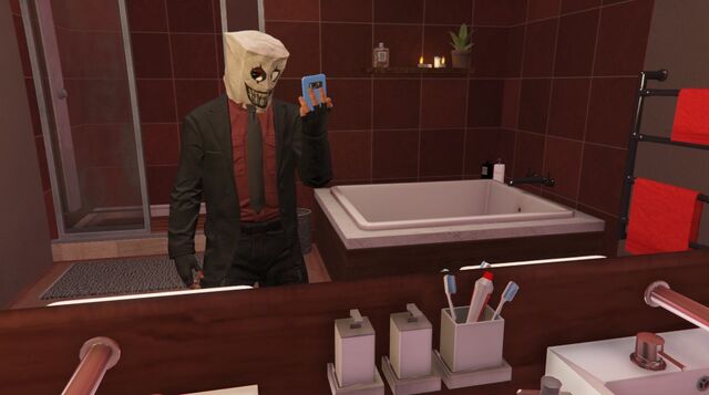 File:Paperbag man selfie.jpg