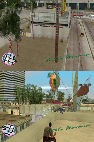 File:GTAVC HiddenPack 75 E end of Kaufman Cabs billboard above Café Robina.png
