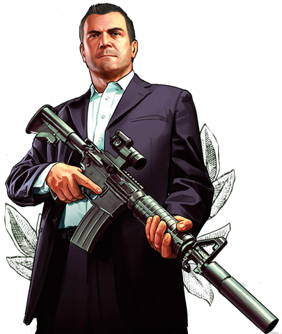 File:Michael Transparent-GTAV.png