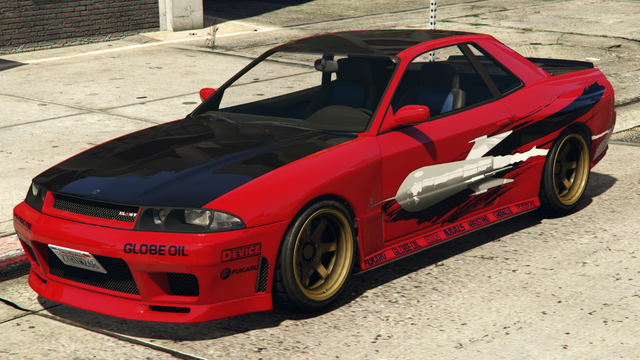 File:ElegyRetroCustom-NotTonightPizzaboyLivery-GTAO-front.png