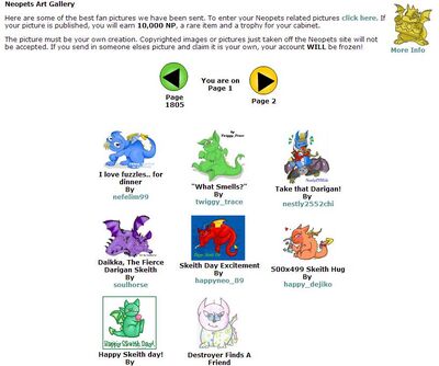 Neopets Art Gallery