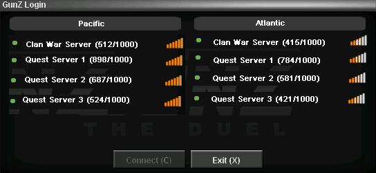 Server list