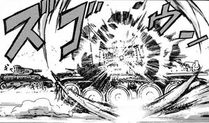 Panzer 38t firing