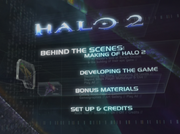 Halo 2 DVD Menu