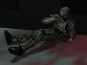 Wounded Marine