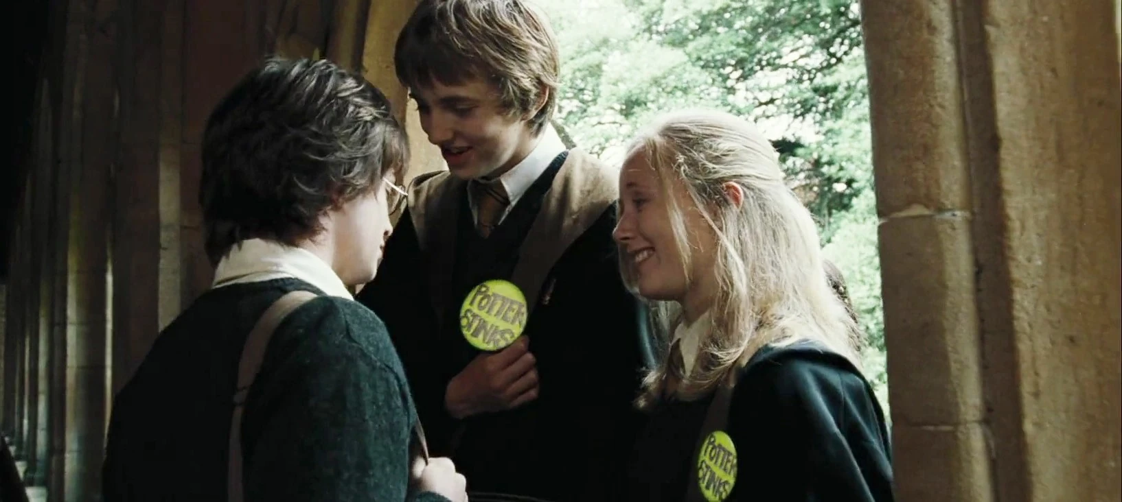 Image Hufflepuff's teasing Harry.jpg Harry Potter Wiki FANDOM