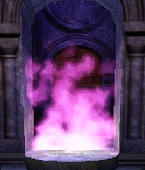 Purple flames