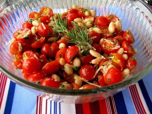 Chry tomato salad