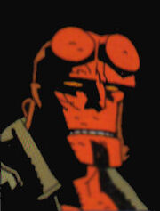 Hellboy huvud