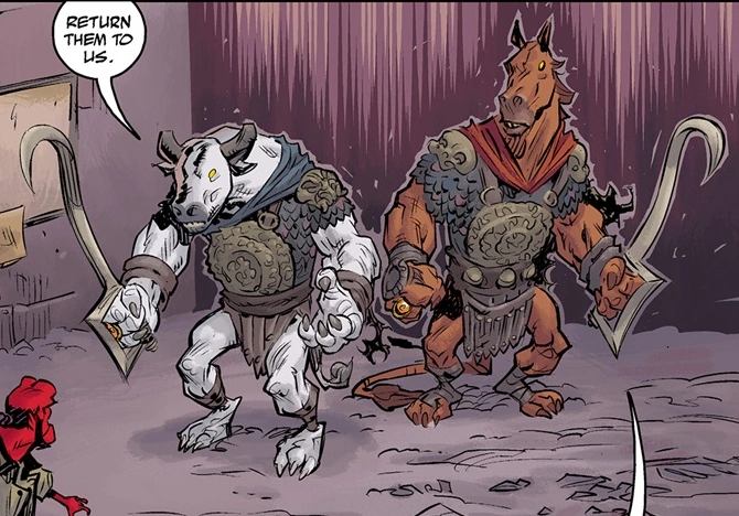 Ox-Head and Horse-Face | Hellboy Wiki | FANDOM powered by Wikia