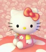 Hello Kitty on a mushroom01