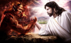 Satan-vs-god